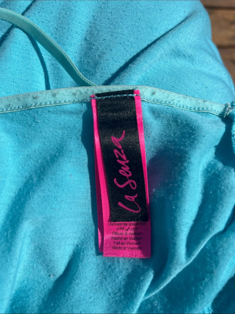 La Senza blue lace nightdress lingerie - Picture 3 of 4